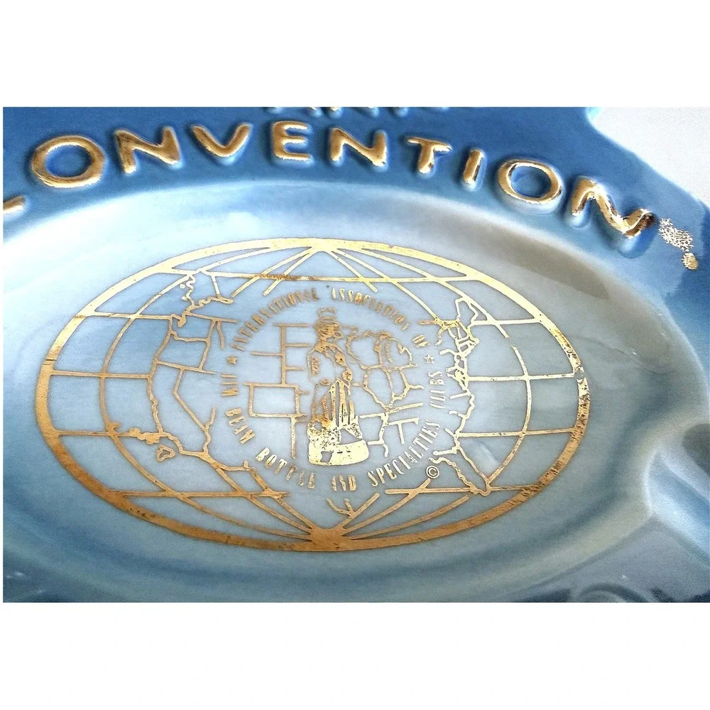1978 Jim Beam 8th Convention Ashtray Chicago Regal China Vintage Collector Piece